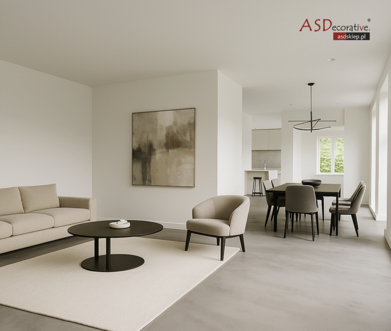 Podłoga z mikrocementu MEDIUM FAST pokazuje warstwę nawierzchniową, kt&oacute;rą stosuje się na podłogach i schodach, gdy potrzebujesz wyższej odporności i możliwości pracy w strefach wilgotnych po zabezpieczeniu.