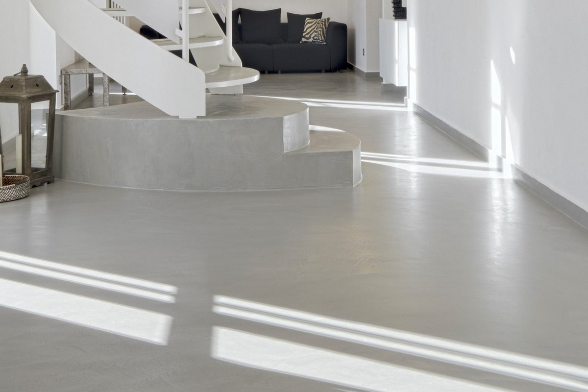 mikrocement asdecorative w holu