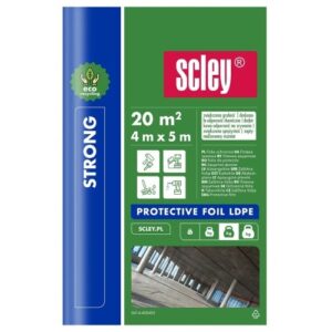 Scley ECO folia 4x5m LDPE STRONG 0,04mm