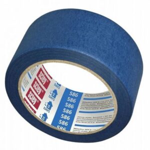 Taśma 25mm x 33m niebieska papierowa '586' profesjonalna